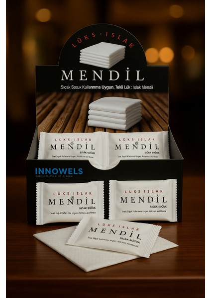 Mini Tekli Lüks Islak Mendil Kutu (50 ADET) modelleri