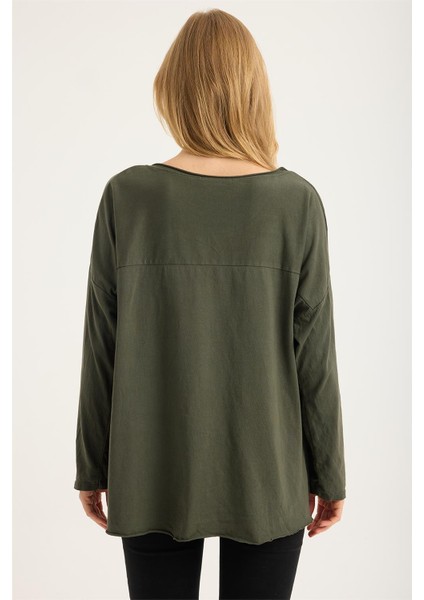 Yaldızlı Kalp Pure Bluz indirimleri