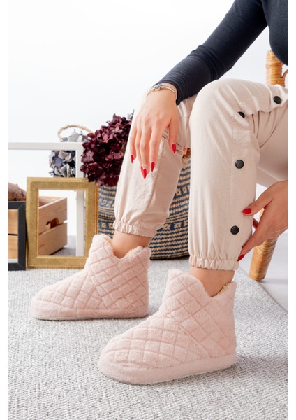 Kadın Panduf Ev Botu Ev Ayakkabısı Kalın Hafif Taban modelleri