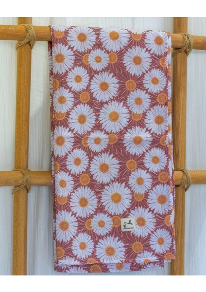 Müslin Örtü 2 Katlı %100 Organik Pamuk Ultra Yumuşak Nefes Alır Bebek & Çocuk Battaniye 100x100