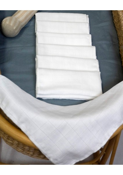 Müslin Örtü 2 Katlı %100 Organik Pamuk Ultra Yumuşak Nefes Alır Bebek & Çocuk Battaniye 100x100 fiyatları