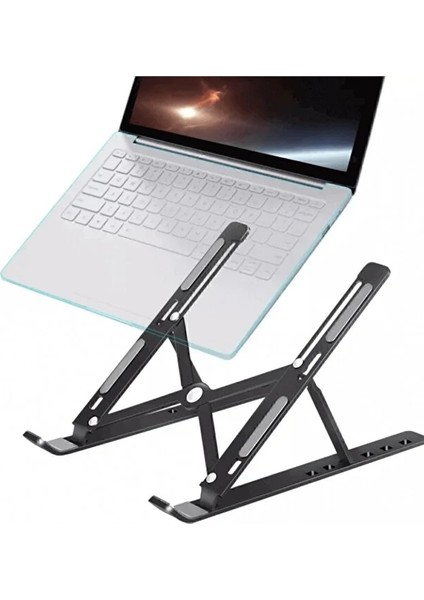 Ayarlanabilir Katlanabilir Laptop Notebook Tablet Standı 11-17 İnç Arası Kullanım