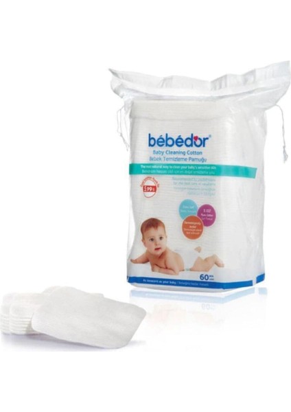 Bebedor 631 Temizleme Pamuk, Çok Renkli (Paketleme Değişir), 0.1 kg