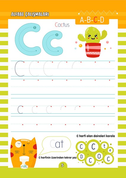 Uygulamalarla Alfabe Çalışmaları Yaz-Sil Kitabı fırsatları