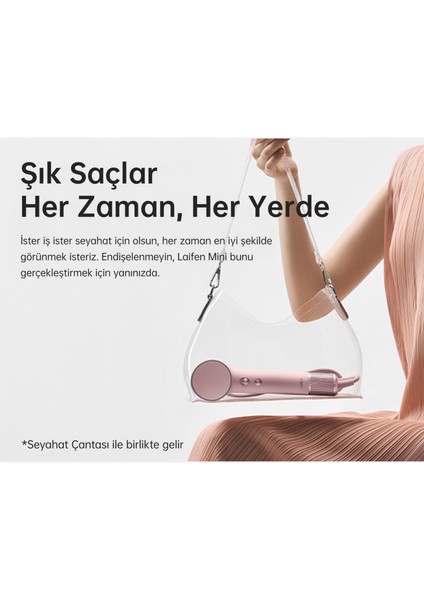 Mini Saç Kurutma Makinesi - Pembe indirimleri