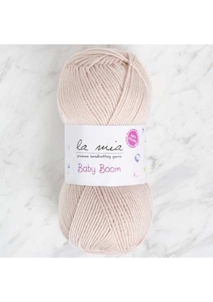 La Mia Baby Boom Bej El Örgü Ipi - 310 - 34263