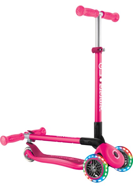 Prımo Katlanabilir Lıghts - Çocuklar Için 3 Tekerlekli Işıklı Scooter-Pembe fiyatları