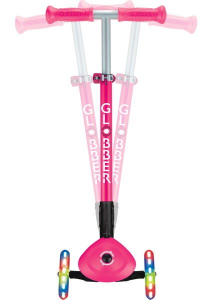 Prımo Katlanabilir Lıghts - Çocuklar Için 3 Tekerlekli Işıklı Scooter-Pembe fırsatları