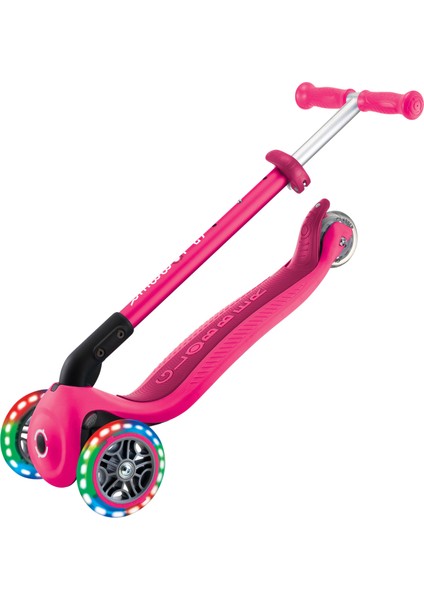 Prımo Katlanabilir Lıghts - Çocuklar Için 3 Tekerlekli Işıklı Scooter-Pembe indirimleri