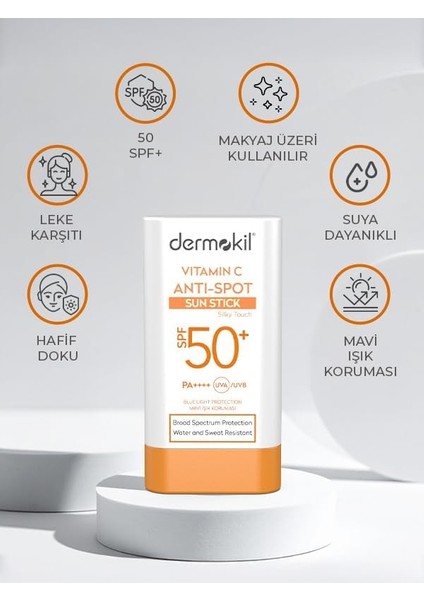 Dermokil Soleil Protection Anti-Brown Spot Sun Fluid Cream 50+Spf 60 gr
