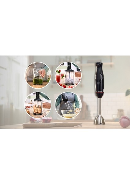 MSM4B654 Serie 4, El Blenderı, ErgoMaster, 1000 W, Siyah, Antrasit modelleri