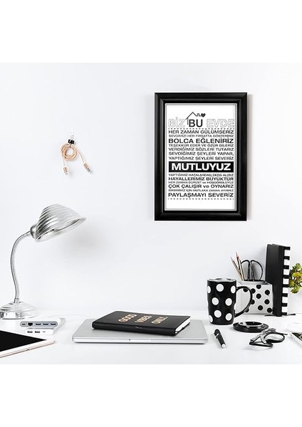 Özel Dekoratif Ev Hediyesi Baskılı Çerçeve modelleri