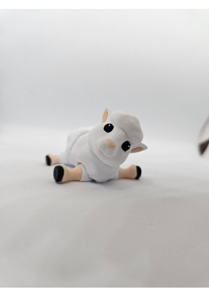 Aysbistudio Minik Sevimli Koyun Hayvan Figür Oyuncak Çocuk Gelişimine Yardımcı - Flexi Hayvan Figür +4 Yaş modelleri