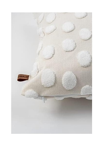 Kırlent 43X43 cm Point Ekru fiyatları