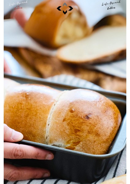 2li Kek Kalıbı Seti Baton Kek Kalıbı ve Basmalı Çırpı Set 2 Adet Dikdörtgen Kek-Ekmek Kalıbı modelleri