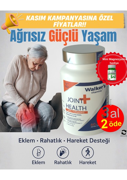 Glucosamine ( Glikozamin ) Curcumin Collagen ( Kolajen ) Bromelain Quercetin Eklem Sağlığı