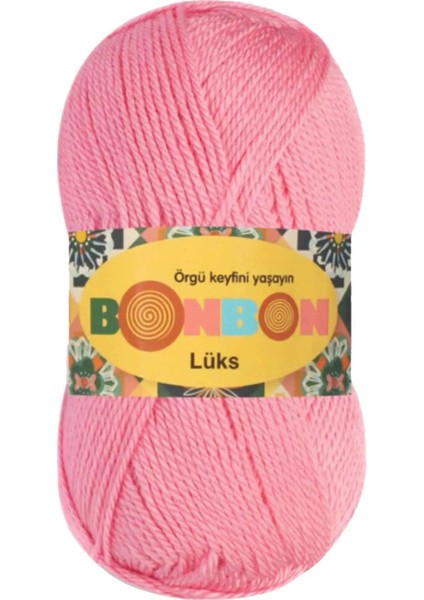 Litaetrend 1 Adet Lüks Patik Ipi Yünü Koyu Pembe 98298