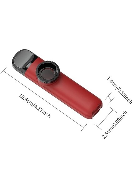 Abs Kazoo Flüt 8 Adet Membran Enstrüman Ukulele Gitar Ortağı Enstrüman Çocuk Yetişkin Acemi Için fırsatları