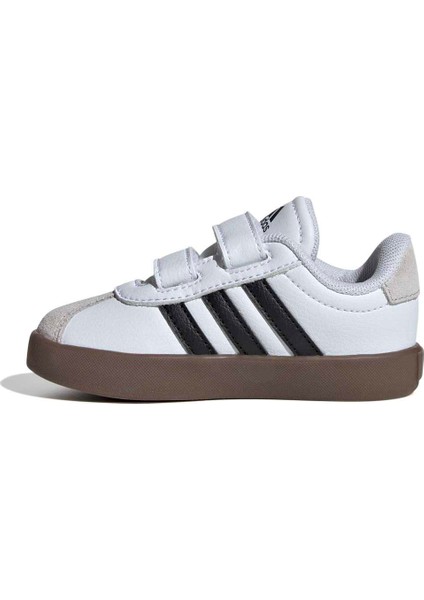Vl Court 3.0 Cf I Erkek Çocuk Sneaker Beyaz Renkli Rahat Kullanım İçin Tasarlandı