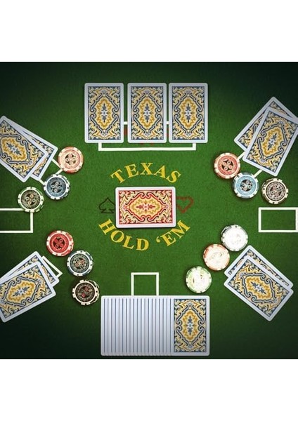 Kem Plastik Iskambil Oyun Kağıdı Çift Deste Biriç Oyun Kağıdı 52 - Plastic Playing modelleri