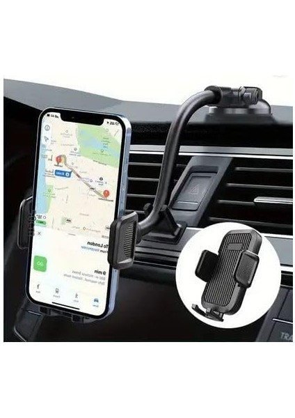 XPL370 Araç Telefon Tutucu Süper Vakum Uzun ve Elastik Yapı Ile Tamamen Özgür Hareket Imkanı Verir Destek Kolu Bulunur Gerçekten En Iyisi !!!!! fiyatları