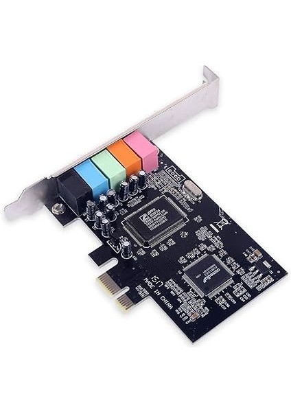 Ses Kartı CMI8738 5.1 Kanal Pcı-E Masaüstü Bilgisayar Ses Kartı Desteği 6 Kanallı Stereo Surround Çıkış Ses Ses Kartı fırsatları