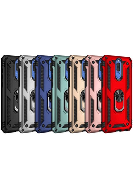 Huawei Mate 10 Lite Kılıf Nxxa Vega Kapak-Kırmızı fiyatları