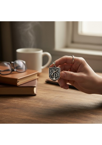 Yılanlı Denizci Çelik Kolye Ucu fiyatları