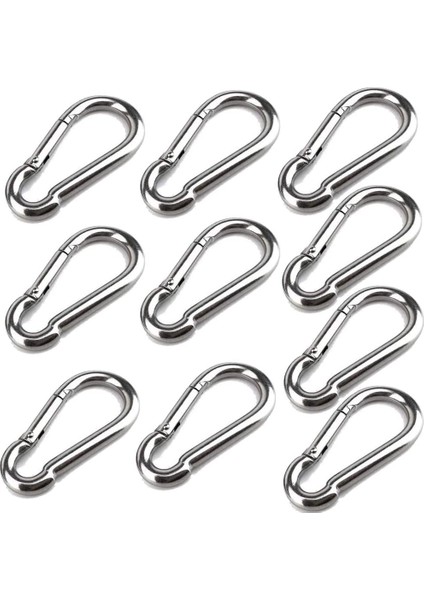 6 mm Yaylı Düz Karabina 10 Adet