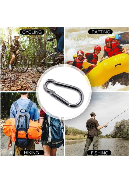 6 mm Yaylı Düz Karabina 10 Adet modelleri