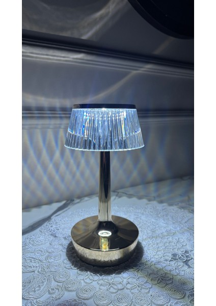 Ct 8434 Rio Şarjlı Masa Lambası 3 Renk Işıklı