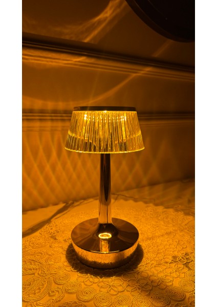 Ct 8434 Rio Şarjlı Masa Lambası 3 Renk Işıklı indirimleri