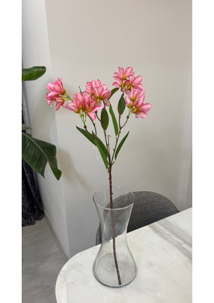 Yapay Papatya Pembe Renk - Tek Dal 60 cm fiyatları