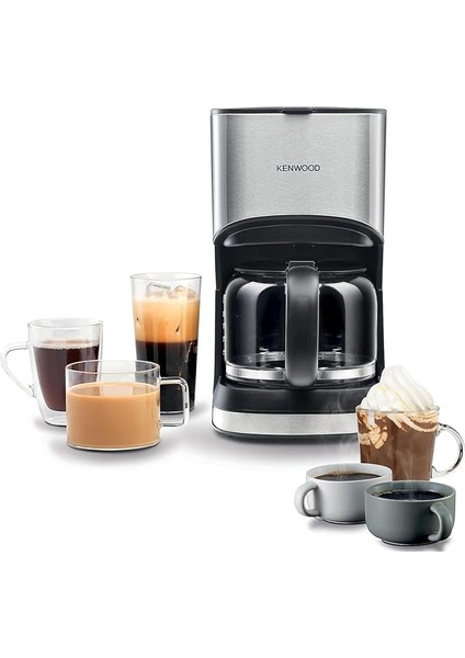 Filtre Kahve Makinesi CMM10.000BM - 900 Watt, Metalik, 12 Fincan Kapasite, Damlatma Önleyici Sistem, Çıkarılabilir ve Yıkanabilir Filtre, Sıcak Tabla Özelliği