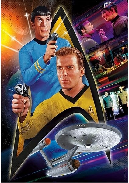 - 35141 - Yapboz Star Trek, 14 Yaşındaki Yetişkinler ve Çocuklar Için, 500 Parça, Tüm Aile Için Beceri Oyunu fiyatları