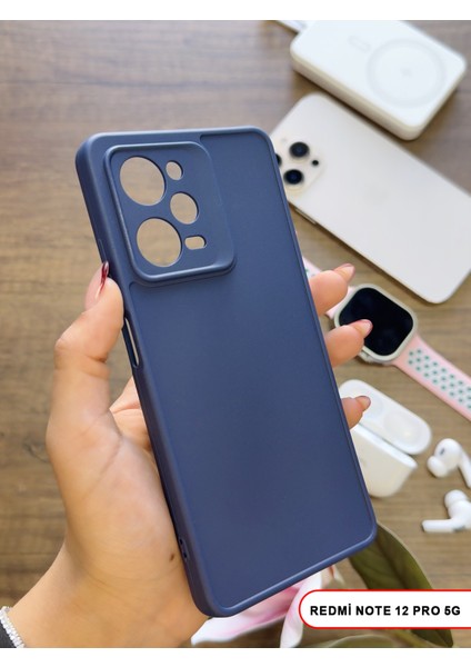 Redmi Note 12 Pro 5g Uyumlu Kamera Korumalı Darbeye Dayanıklı Renk Atmayan Keep Silikon Kılıf