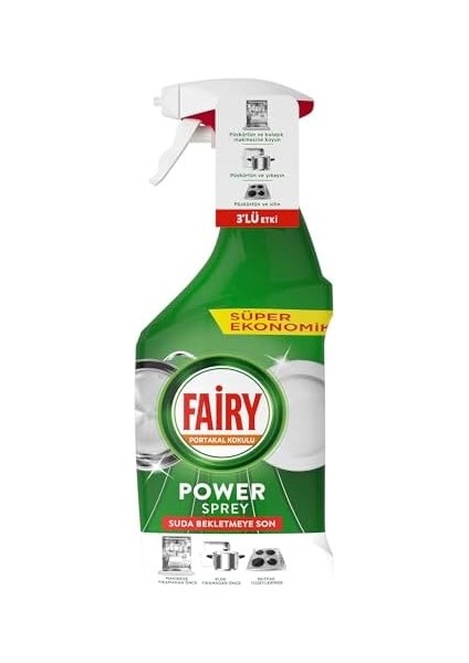 Fairy Portakallı Power Spray Bulaşık Spreyi, 800 ml fiyatları