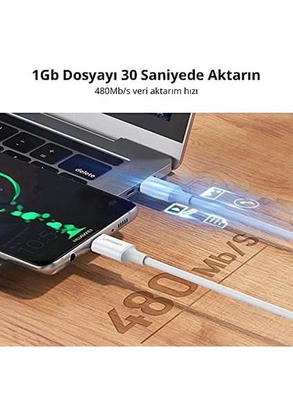 5A Type-C Şarj ve Kablosu 1 Metre fiyatları