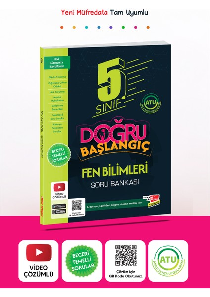 5 Sınıf Doğru Başlangıç Fen Bilimleri Soru Bankası