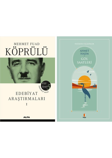 Mehmet Fuad Köprülü Külliyat 5 + Göl Saatleri