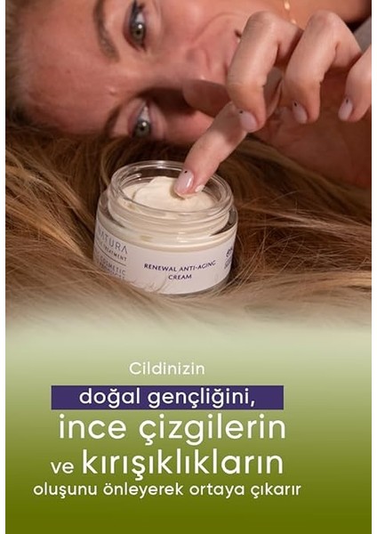 Natura Organik Yaşlanma Karşıtı Anti-Aging Krem Ölmez Otu Çiçeği Özlü 50 ml fırsatları