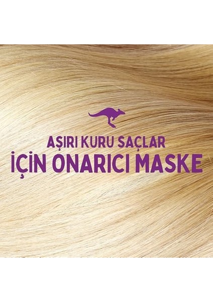 Aussie Sos 1 Dakikada Kuru ve Yıpranmış Saçları Kurtaran Saç Maskesi 500ML