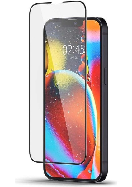 iPhone 14 / 13 / 16E / 13 Pro ile Uyumlu Cam Ekran Koruyucu Tam Kaplayan Glas.tr Full Cover Hd Black - AGL03392 fiyatları
