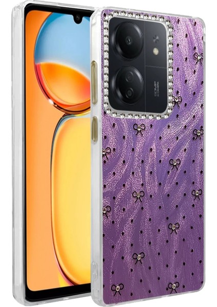 Xiaomi Redmi 13C Kılıf Blade Aynalı Desenli Kapak - Desen 2-(5796) - N678J767-M95678