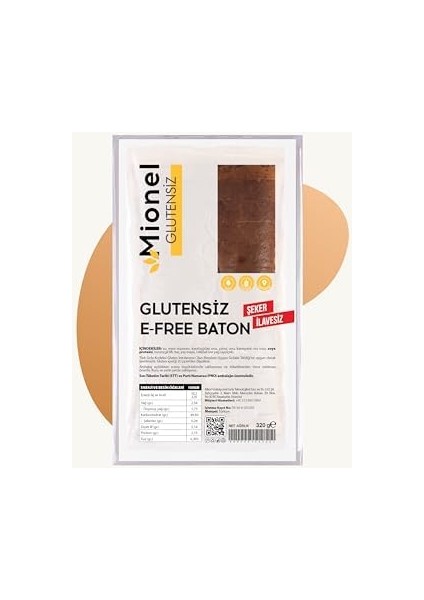 Mionel Gluten-Free Baton Ekmek, 320G