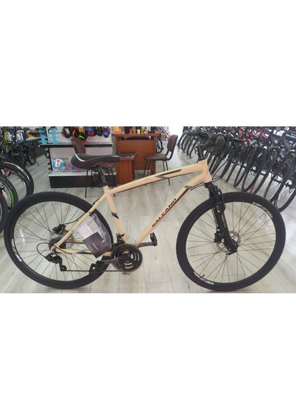 City Explorer Hd 21 Vites Hidrolik Disk Fren 19\" Gezi Şehir Bisikleti Krem