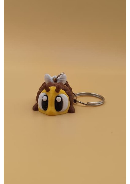 Tatlı Arı Hareketli Anahtarlık Çanta Süsü Charm