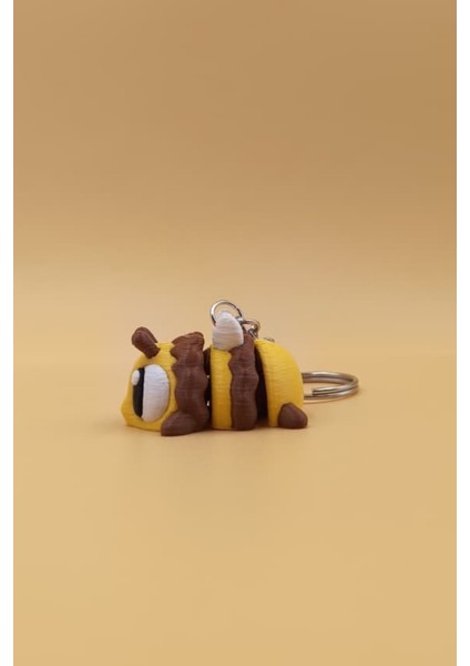 Tatlı Arı Hareketli Anahtarlık Çanta Süsü Charm modelleri