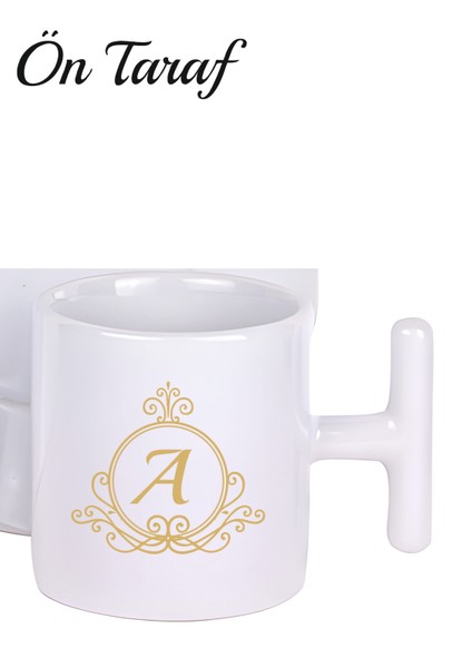 Kişiye Özel Türk Kahvesi Fincanı T Kulp