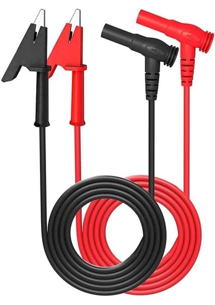 Powermaster PM-27080 Krokodil Uçlu Ölçü Aleti Probu Multimetre Ölçüm Cihazı Probu